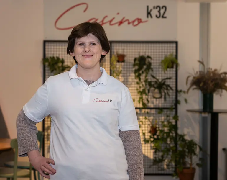 Casino K'32 Mitarbeiterin